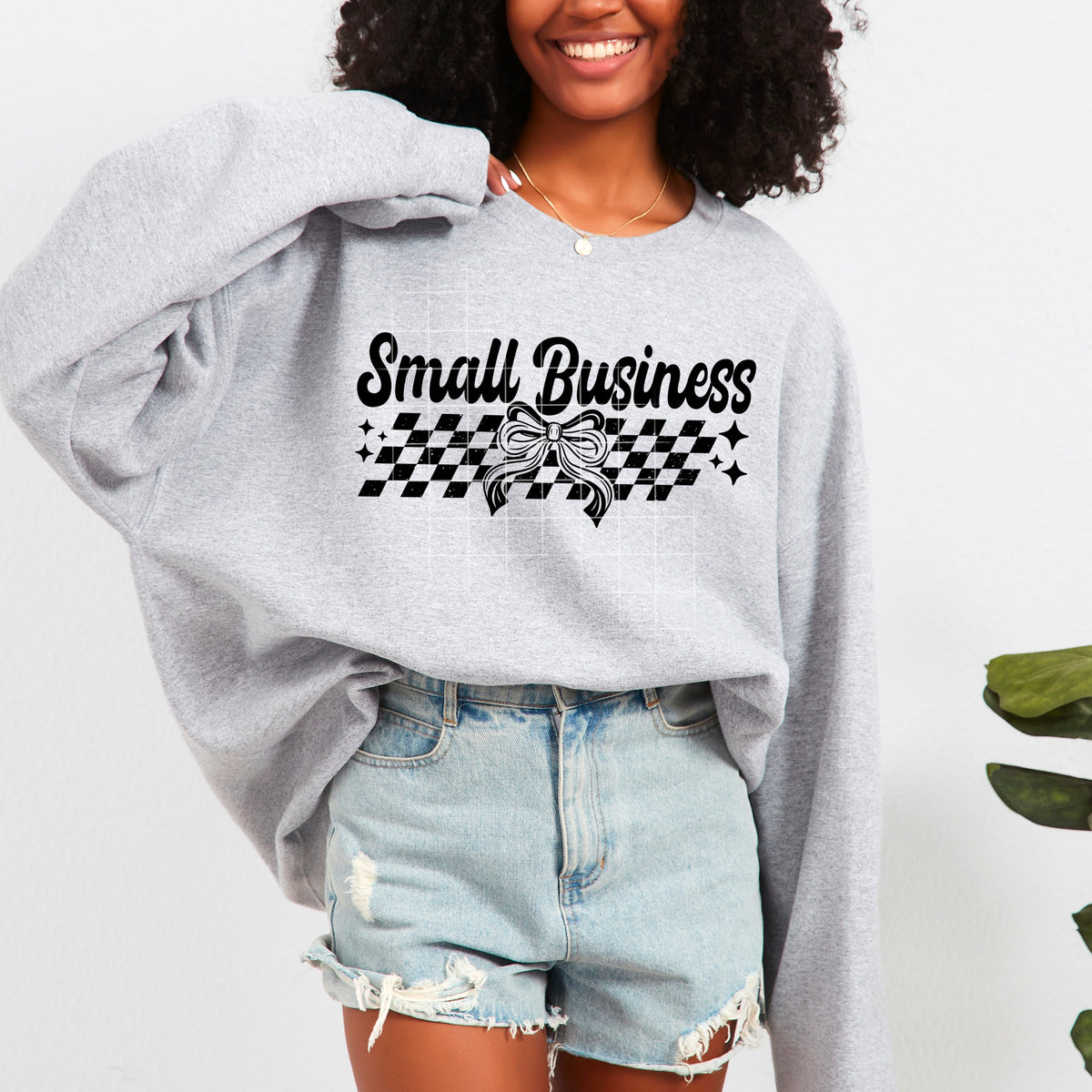 Small Business Bow single color