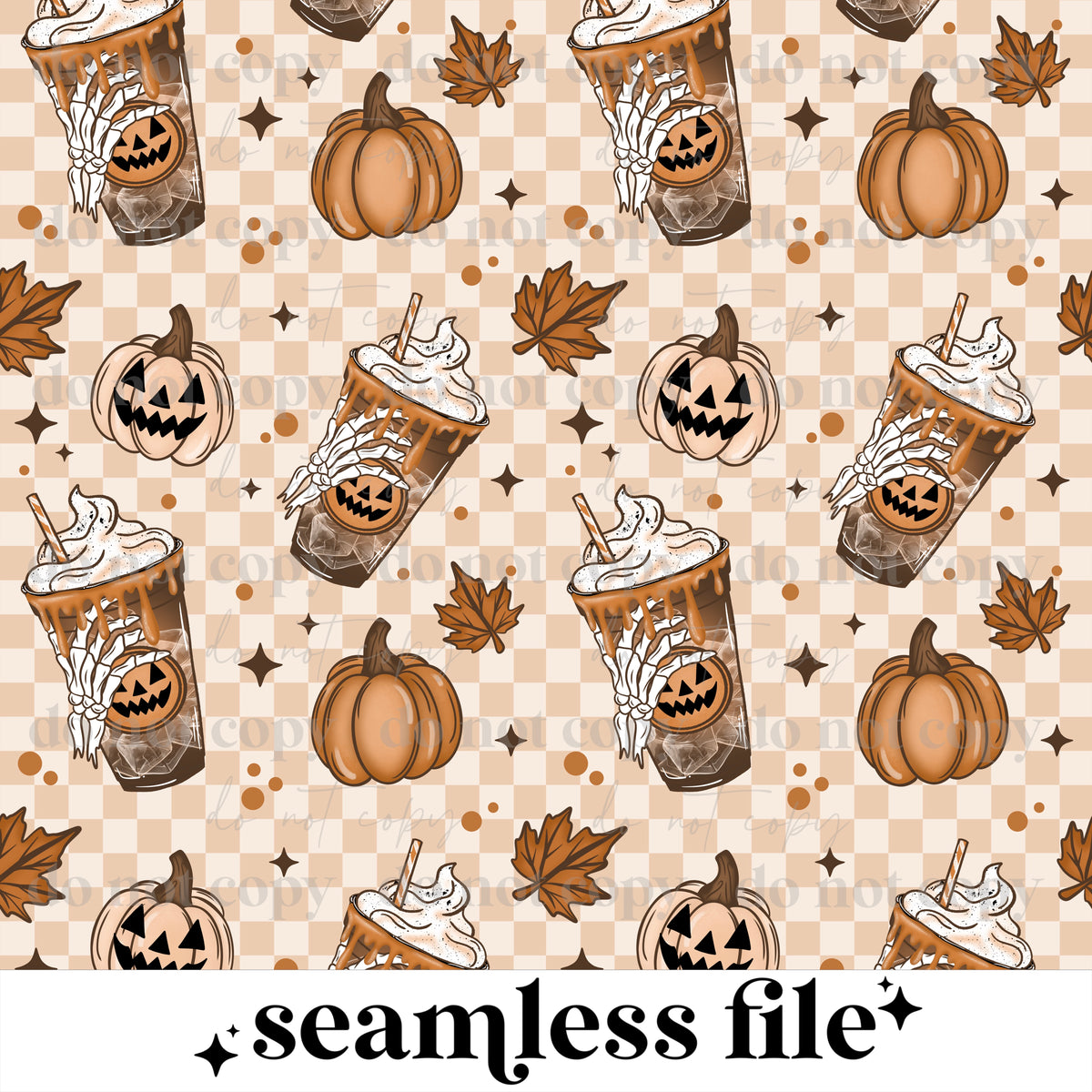 Pumpkin Spice Season Seamless