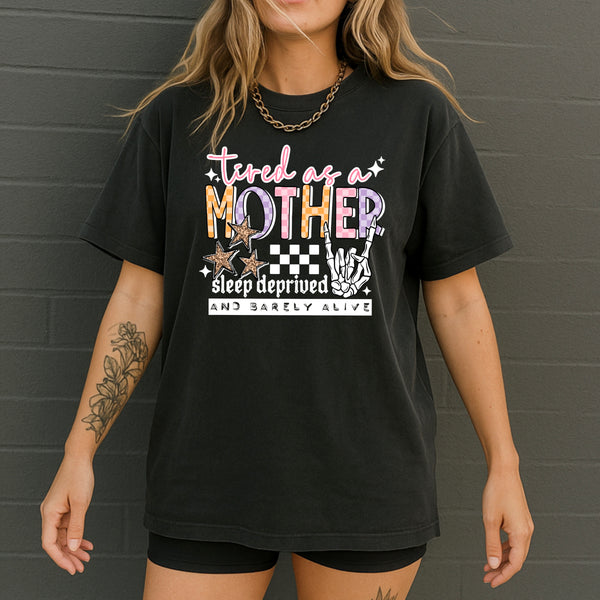 Tired as a Mother PNG