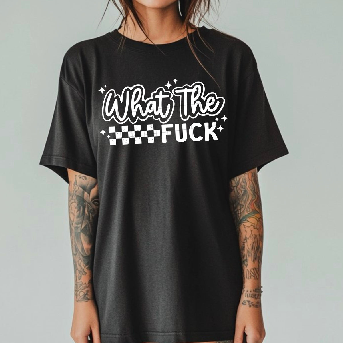 What the F Outline Single Color PNG