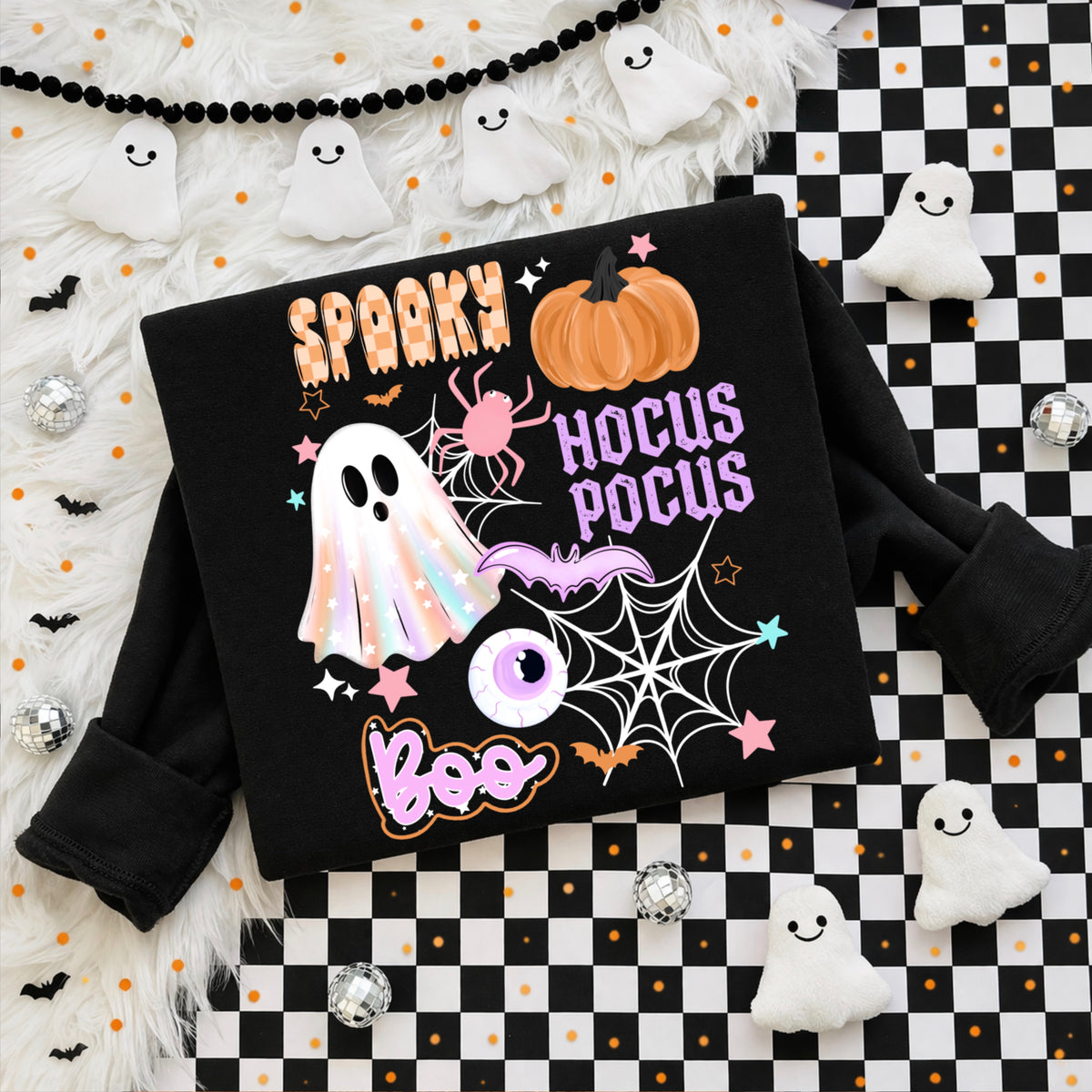 Spooky Quotes Collage PNG