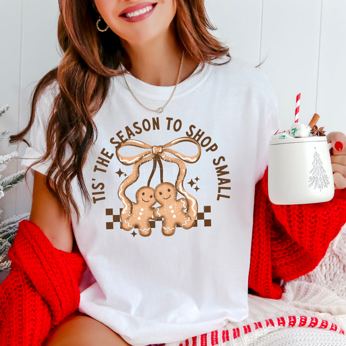 Shop Small Gingerbread Bow PNG