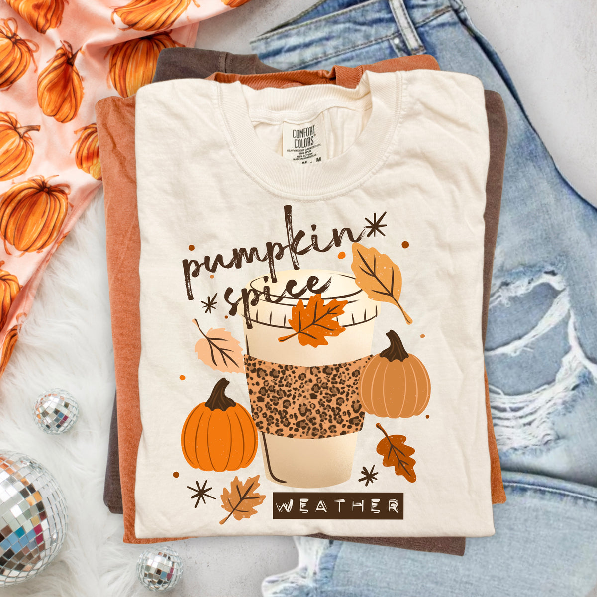 Pumpkin Spice Weather PNG