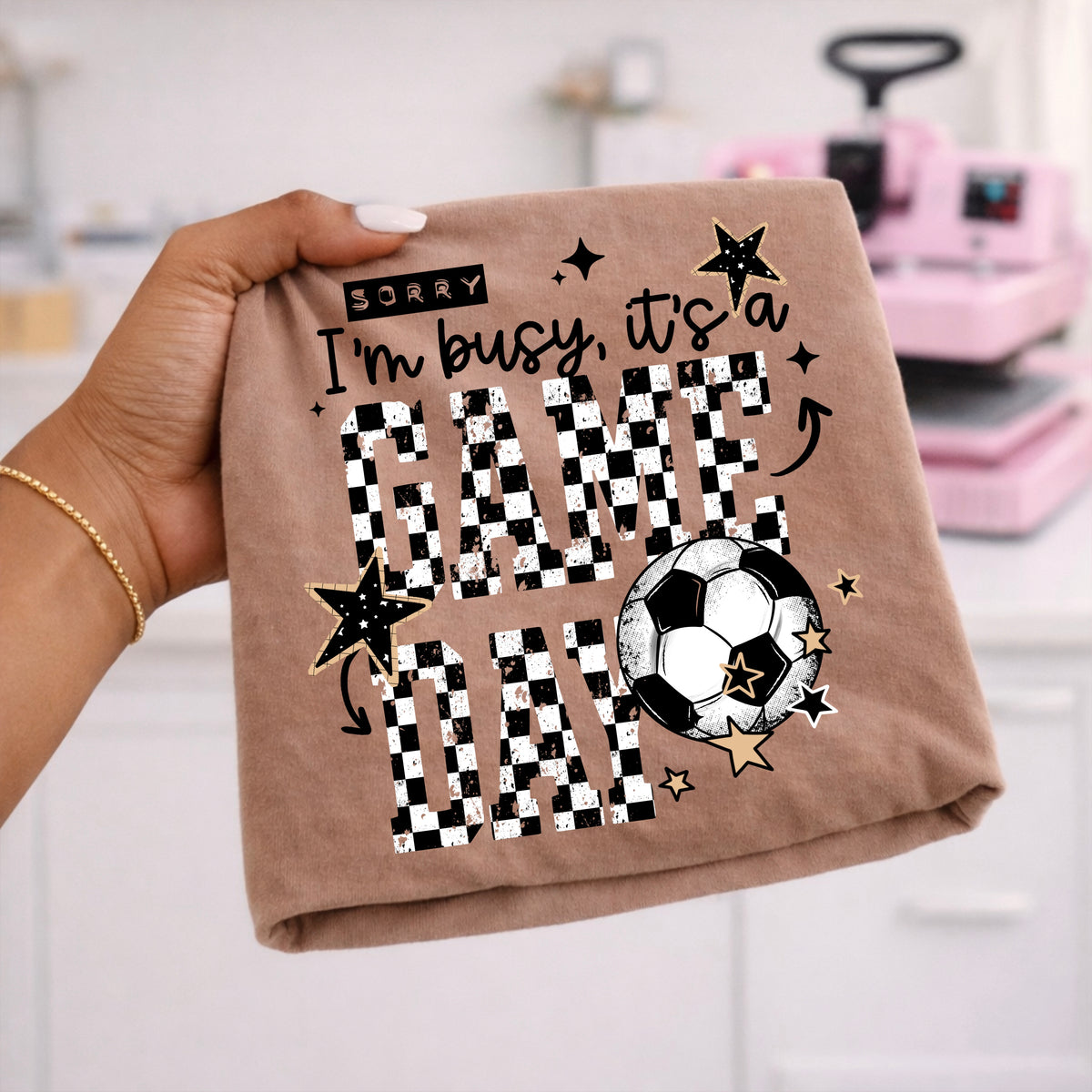 I'm Busy It's Game Day soccer PNG