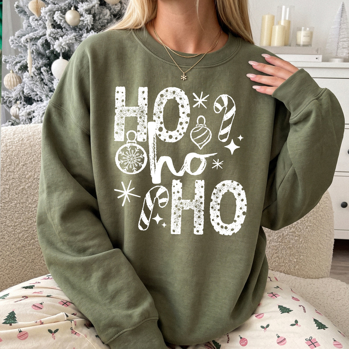 Ho Ho Ho Single Color PNG
