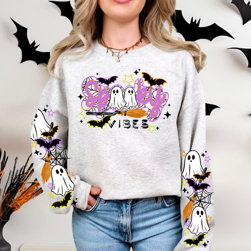 Spooky Vibes w/ Sleeves PNG