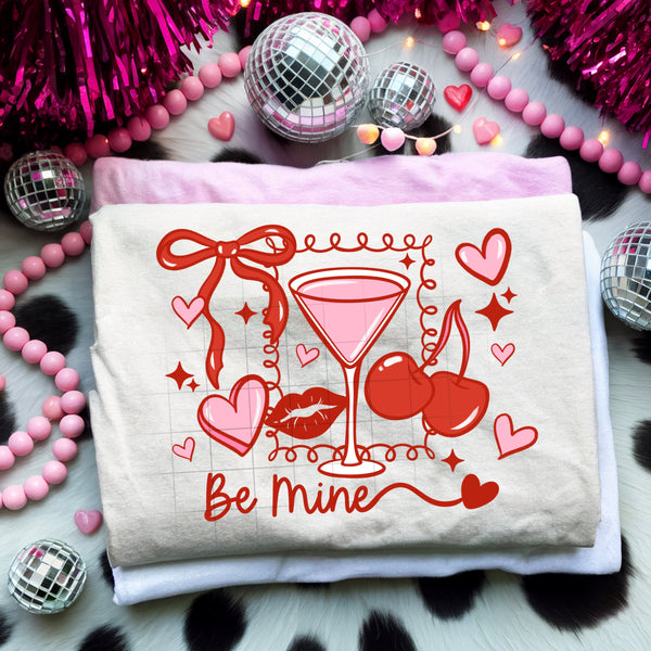 Be Mine Martini PNG