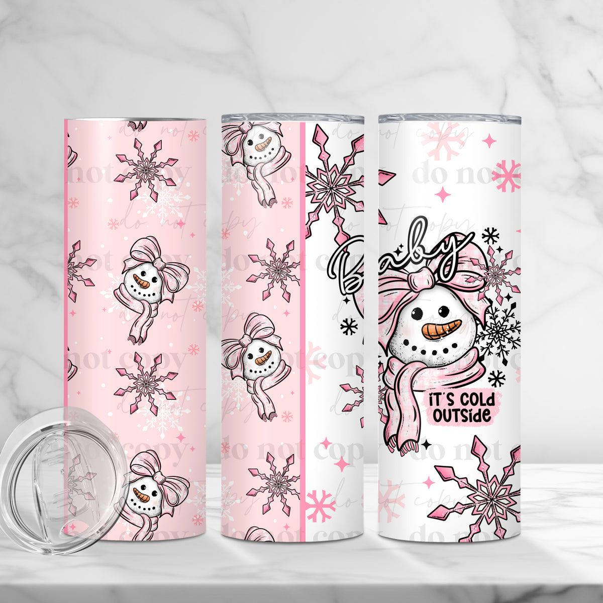 Baby It’s Cold Outside Tumbler Wrap