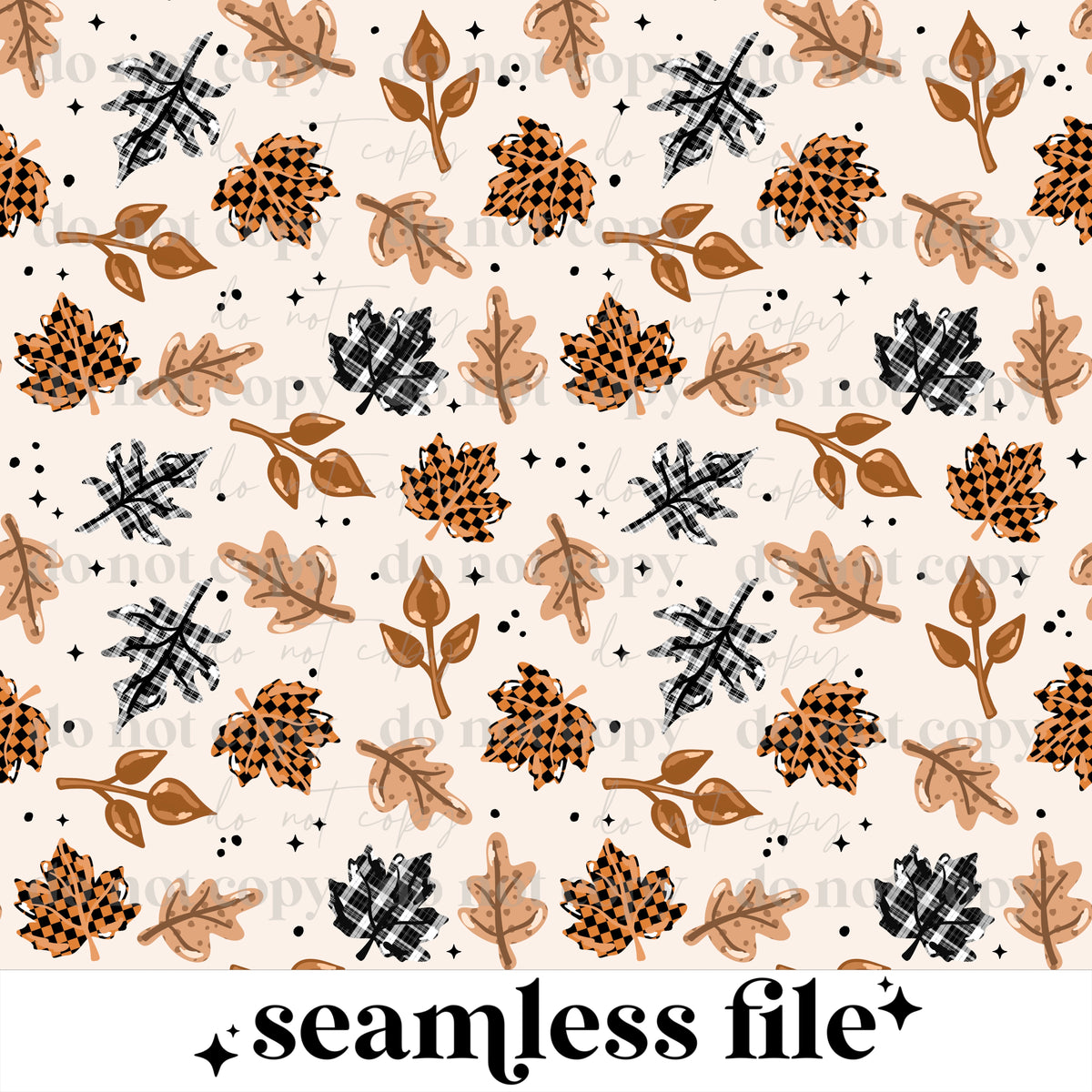Fall Leaves Seamless