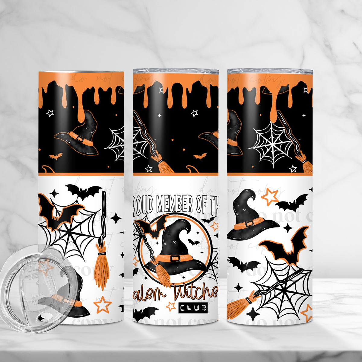 Salem Witches Club Tumbler Wrap