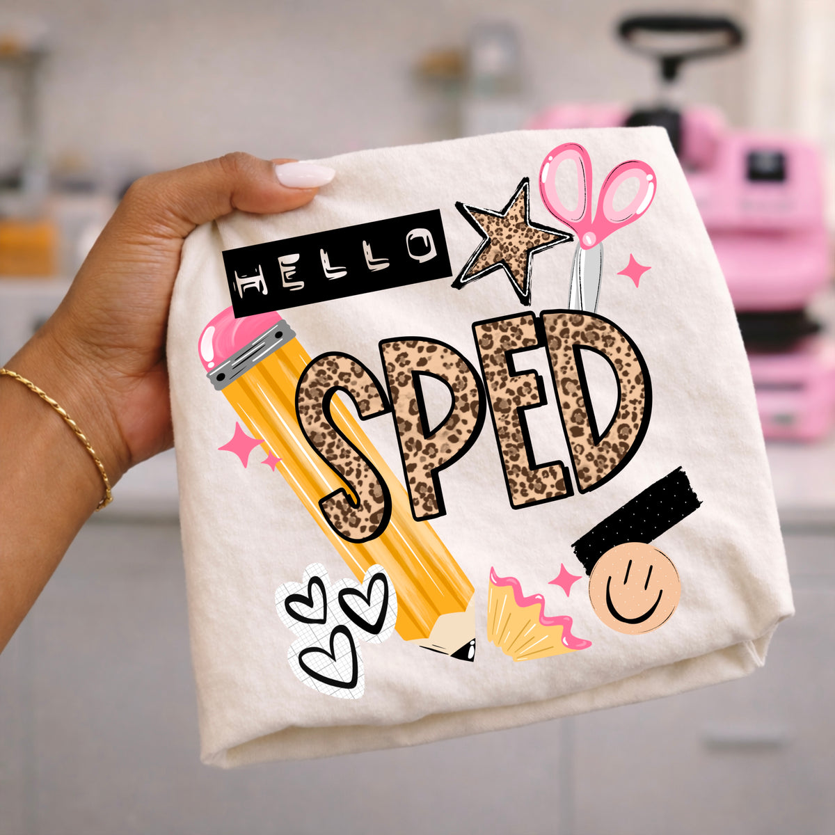 Hello Sped Leopard PNG