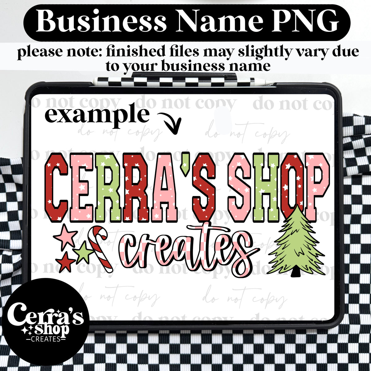 Christmas Biz Name (I’ll add the name)