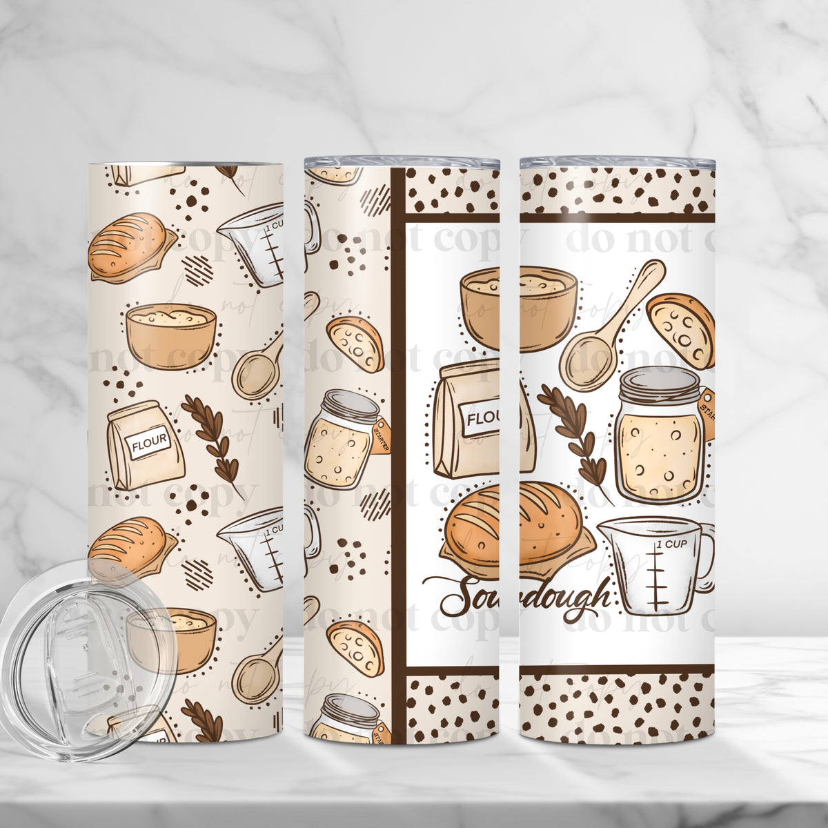 Sourdough 20 oz Tumbler Wrap