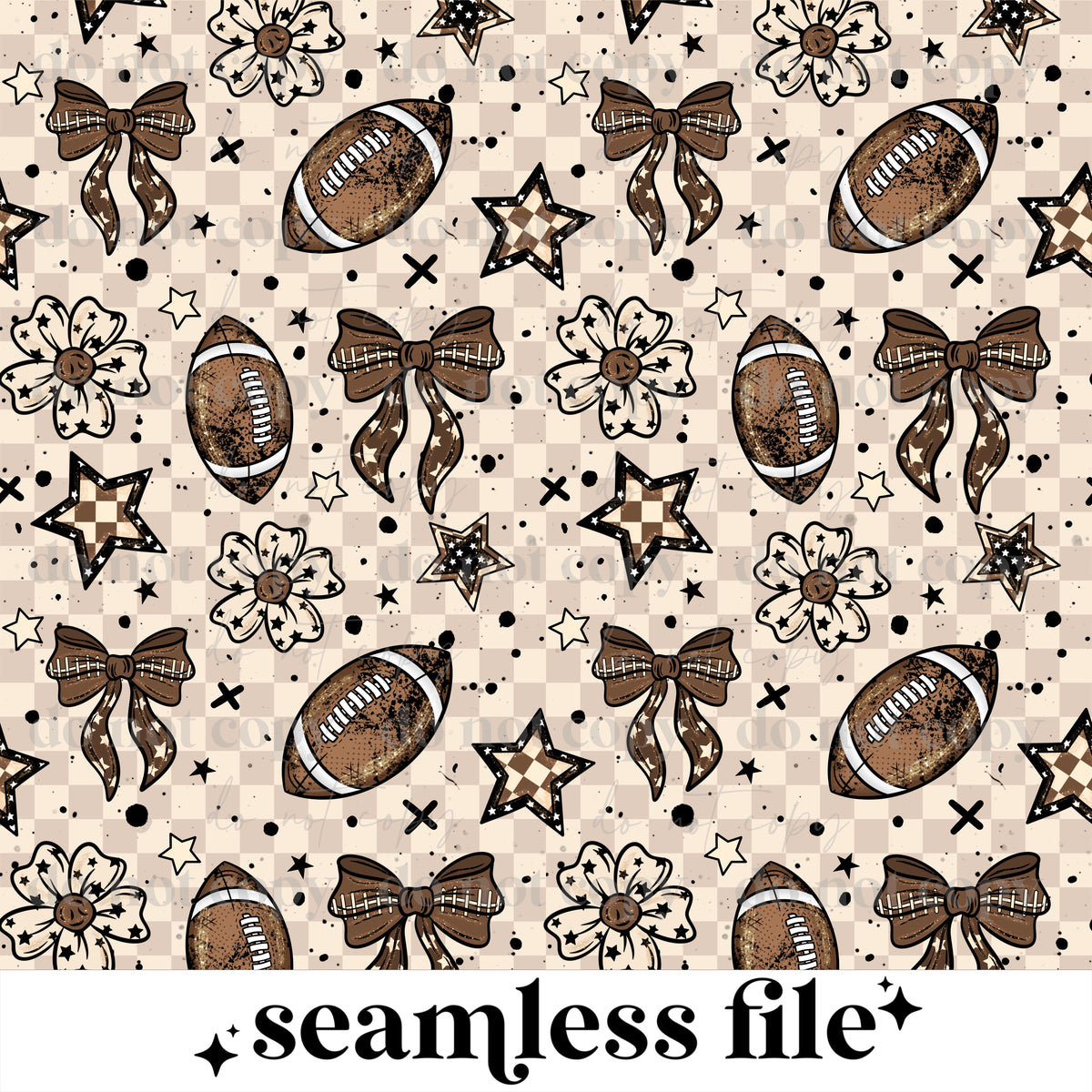 Game Day Football Seamless