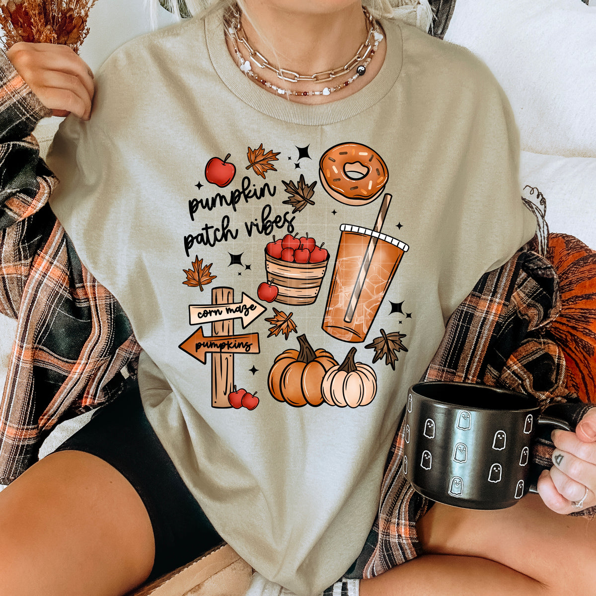 Pumpkin Patch Vibes PNG
