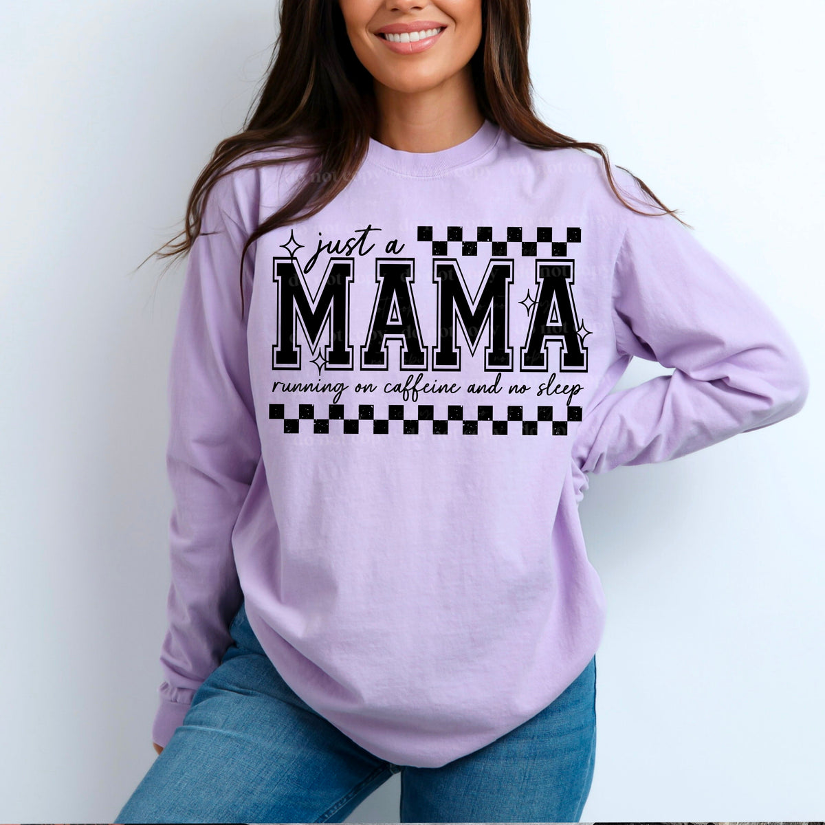 Just a mama running on caffeine and no sleep Single color