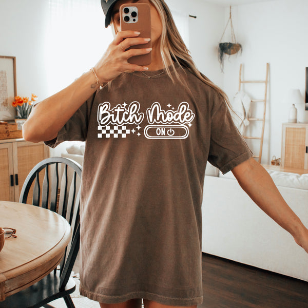 Bitch Mode Outline Single Color PNG