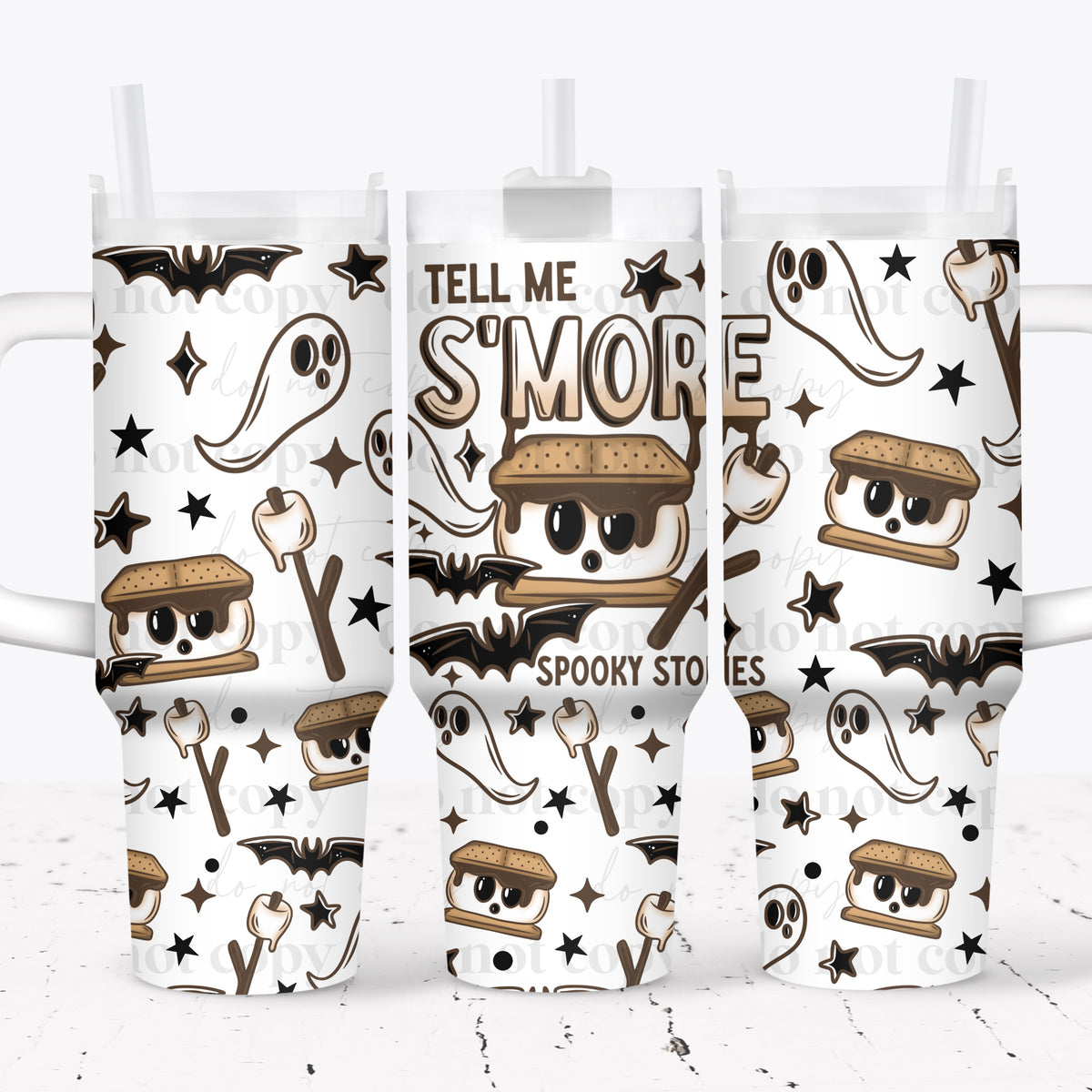 Spooky Stories 40 Oz Wrap