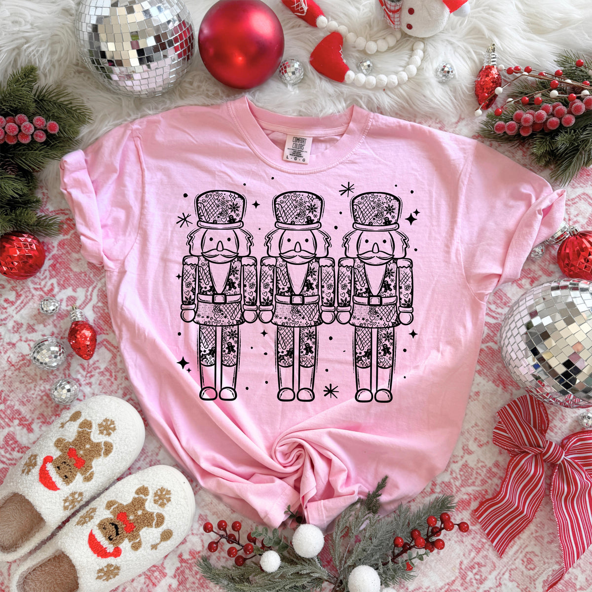 Lace Nutcrackers Single Color PNG