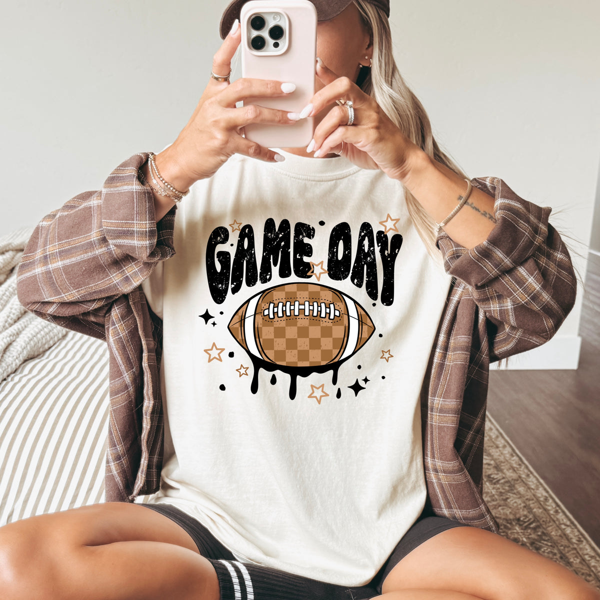 Game Day Drip Football PNG