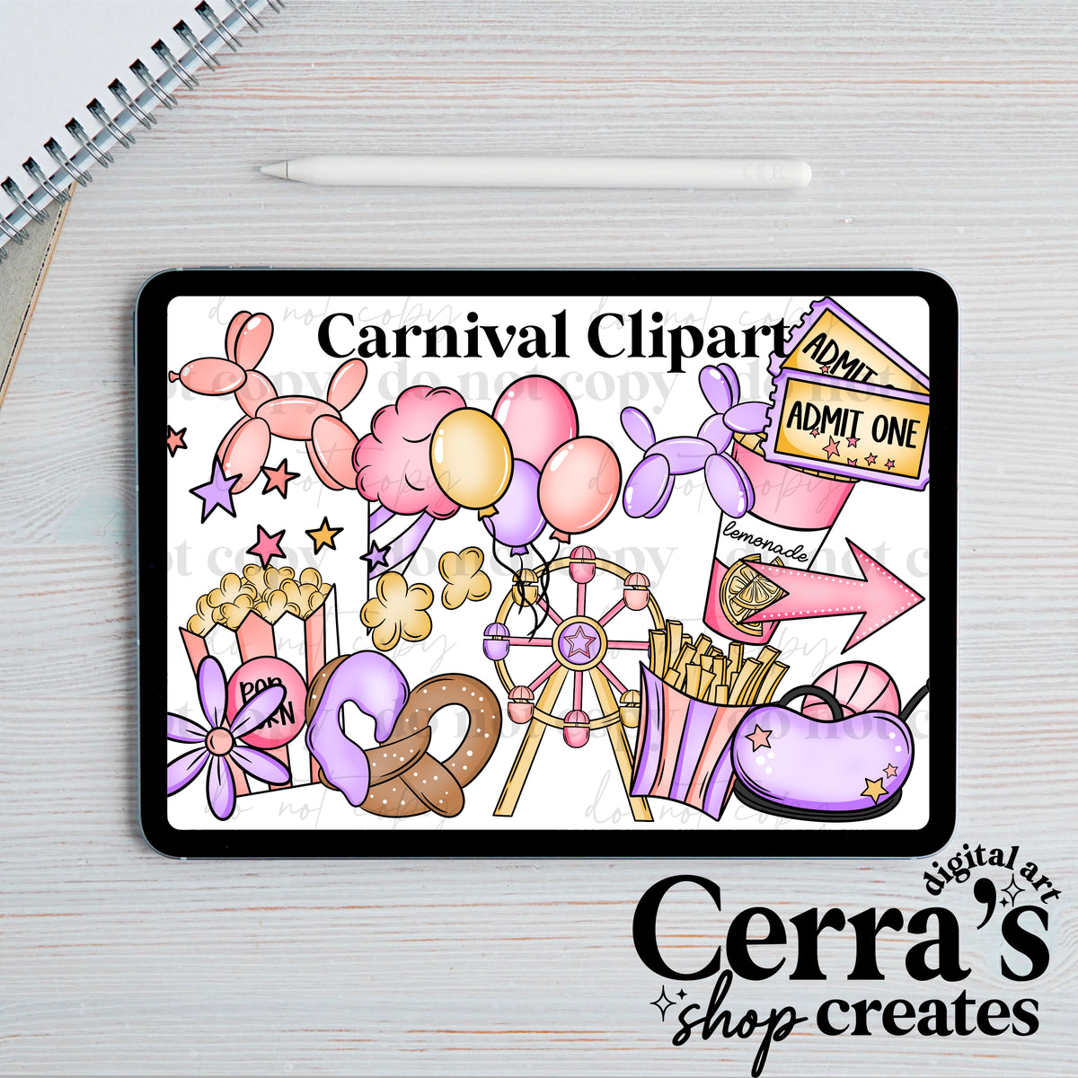 Carnival Clipart set