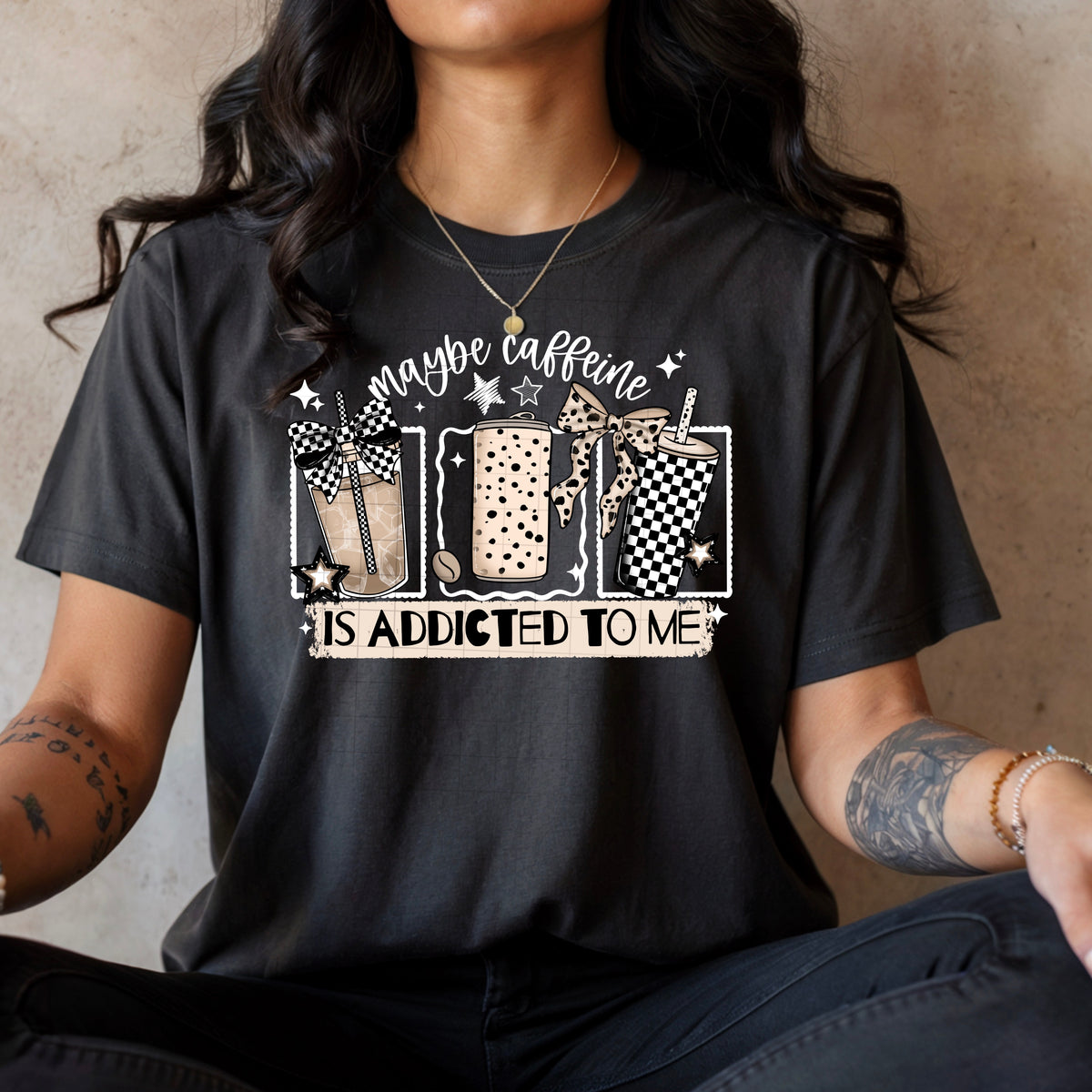 Maybe Caffeine is addicted to me PNG