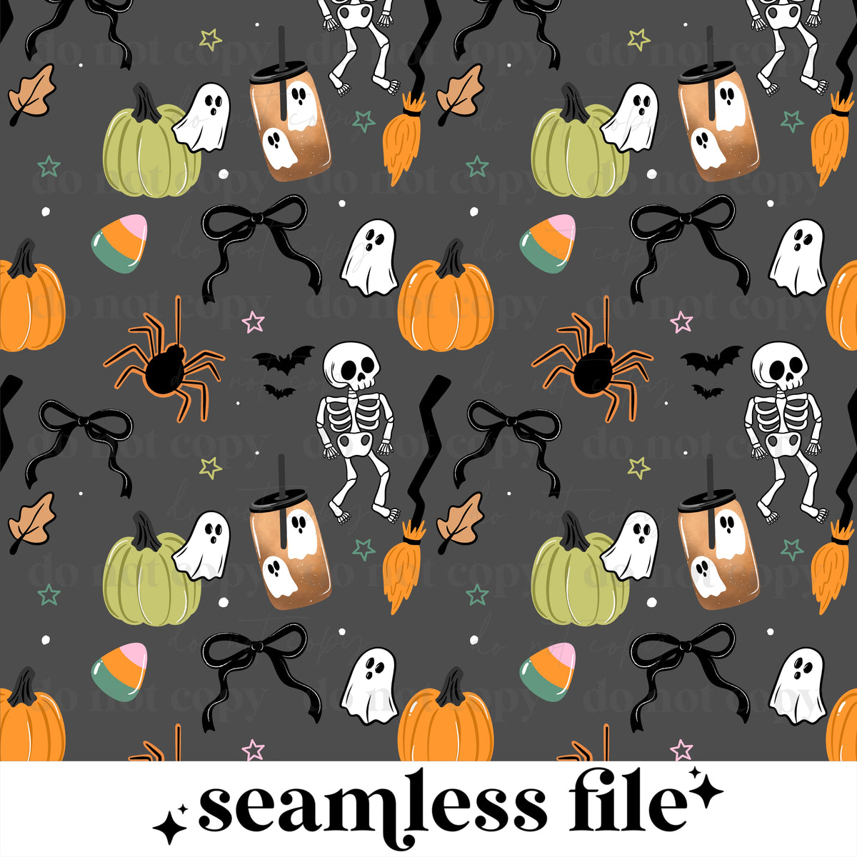 Halloween things Seamless