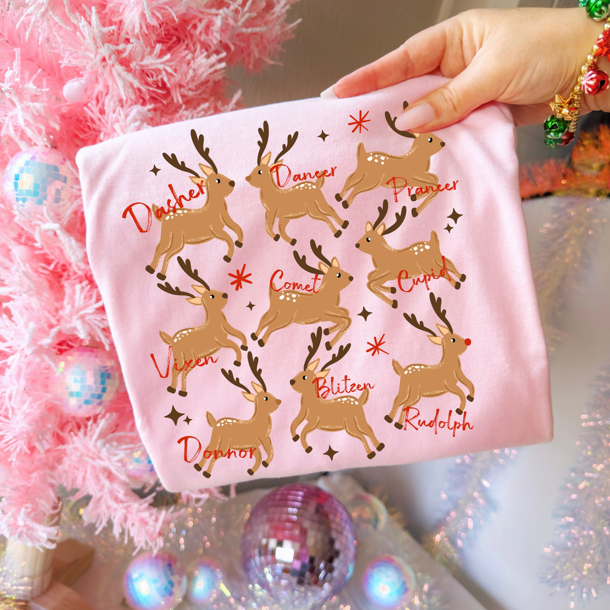 Santa’s Reindeer PNG