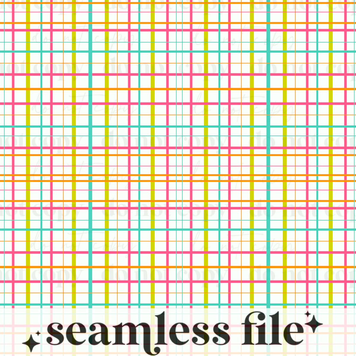 School Plaid Seamless