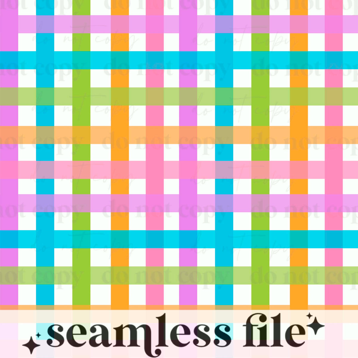 Colorful Plaid Seamless
