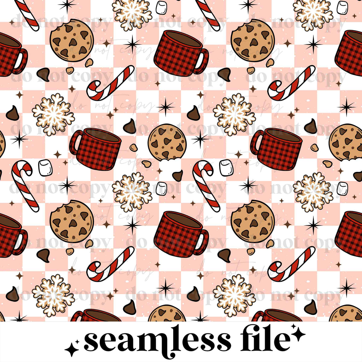 Cookies and Cocoa Seamless