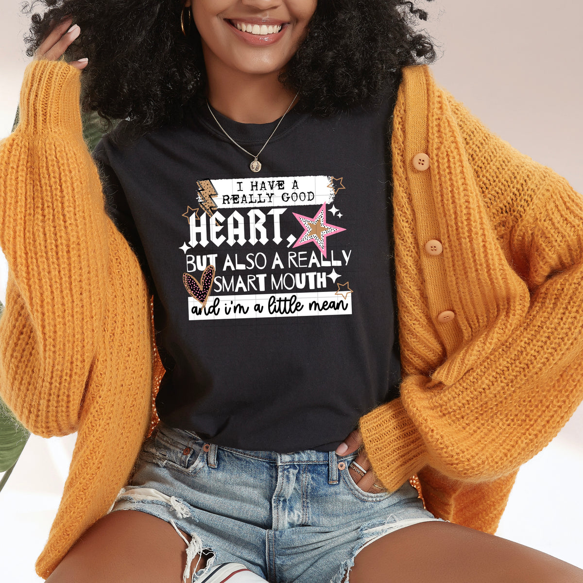 Good Heart Smart Mouth PNG