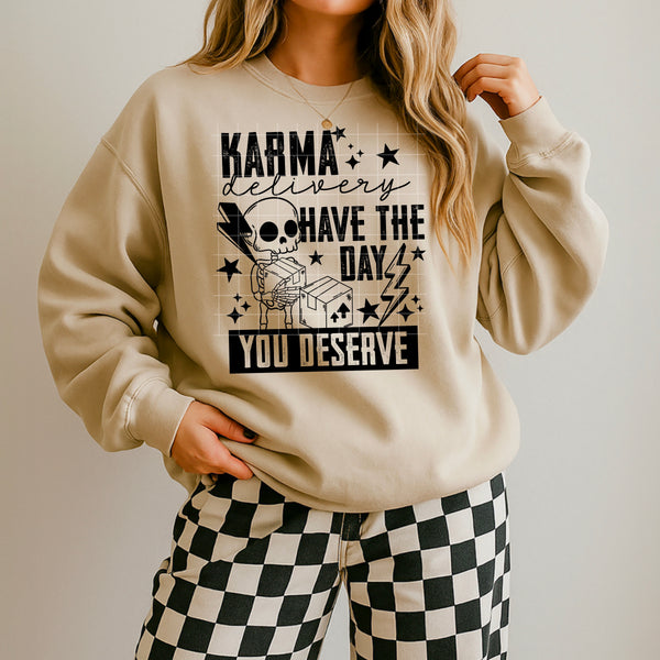 Karma Delivery Single Color PNG