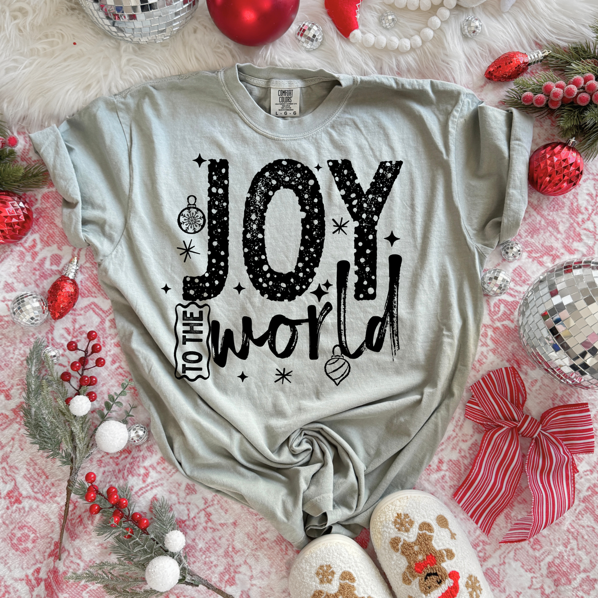 Joy to the World Single Color PNG