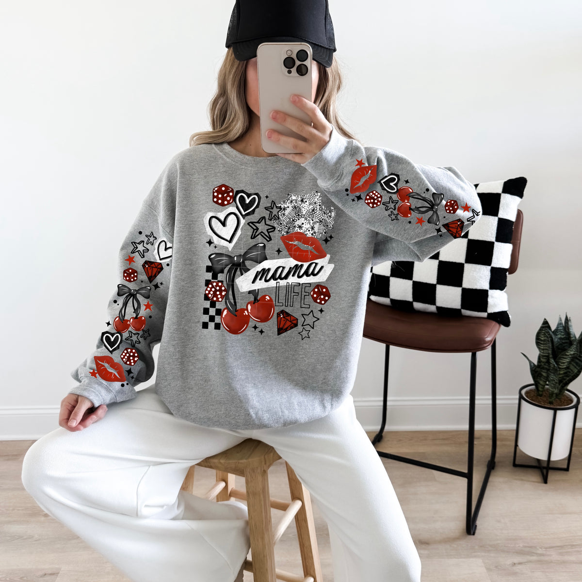 Mama Life w/ Sleeves PNG