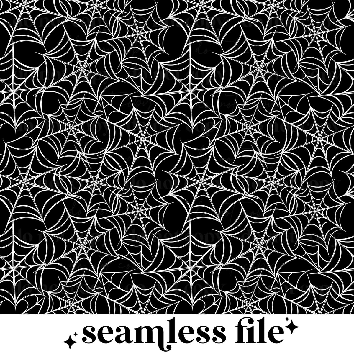 Web Black Seamless