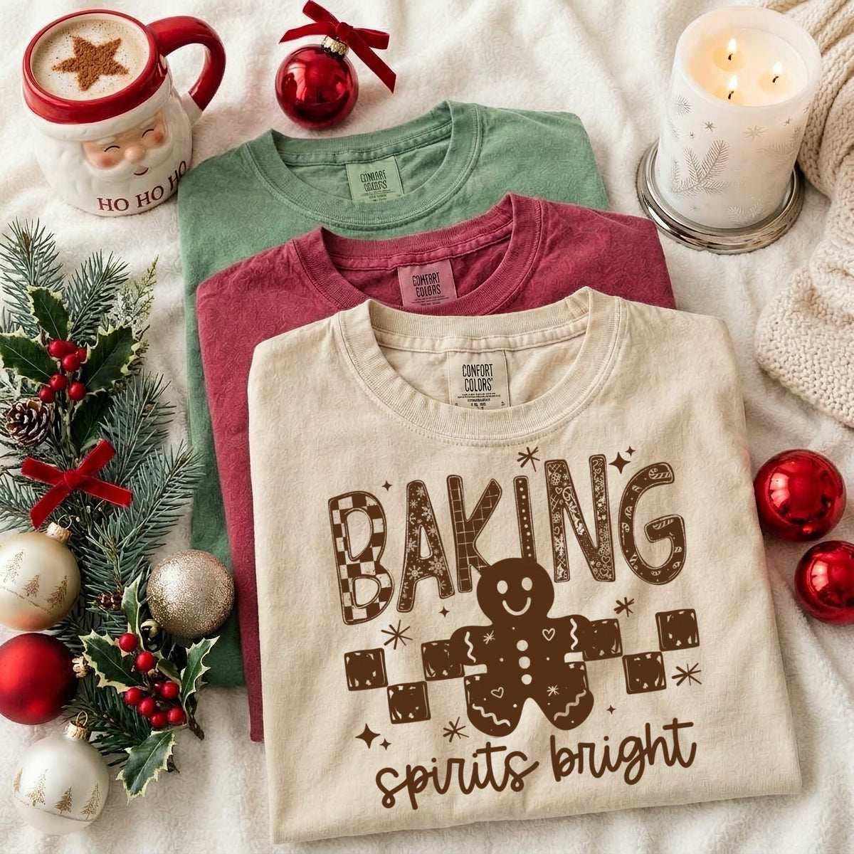 Baking Spirits Bright Single Color PNG