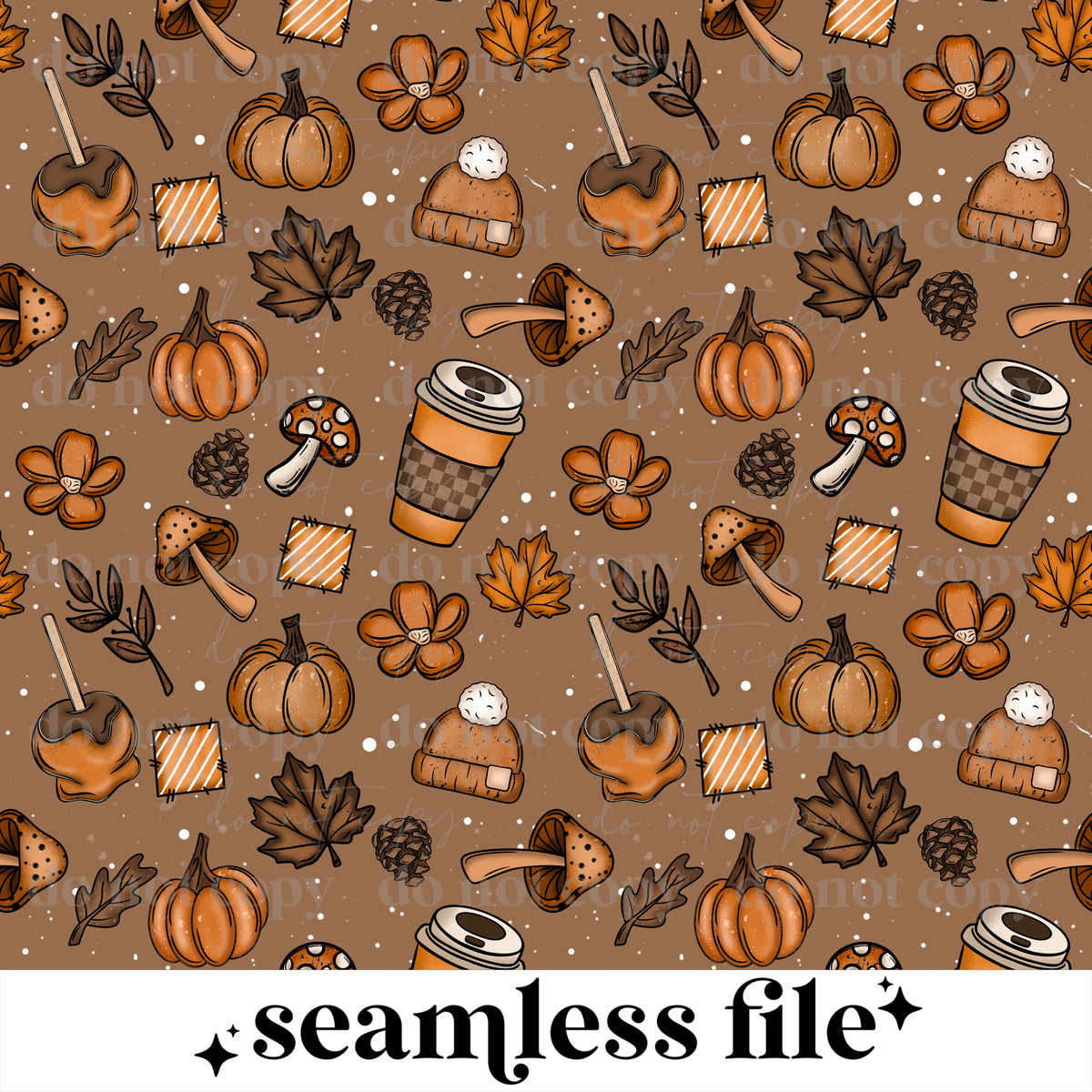 My Heart Belongs To Fall Seamless
