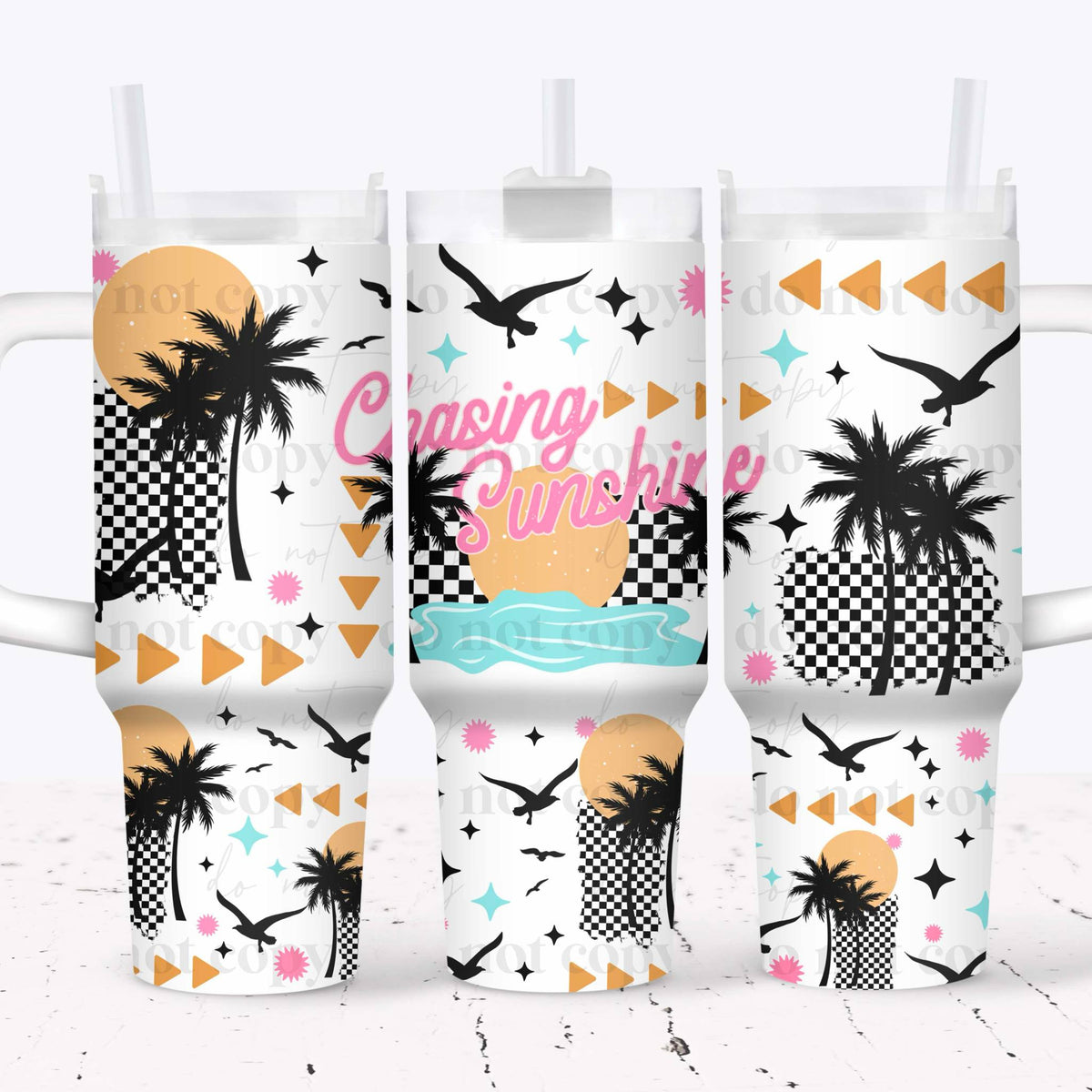 Chasing Sunshine 40 Oz Wrap