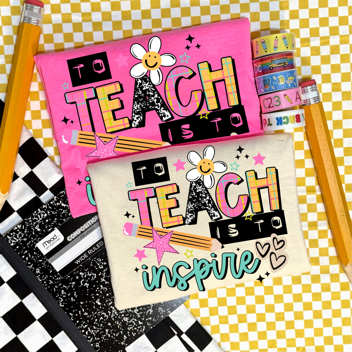 To Teach is to Inspire PNG