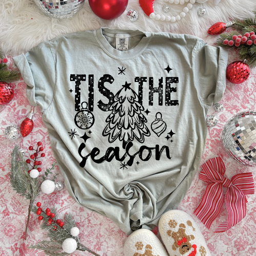 Tis the season tree Single Color PNG
