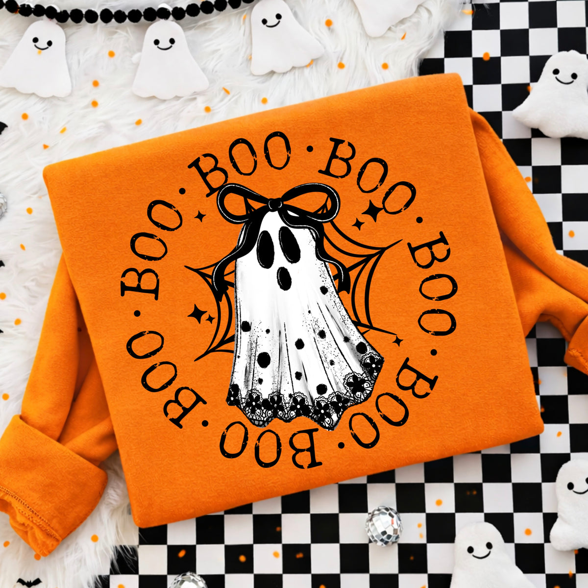 Boo Lace Ghost PNG