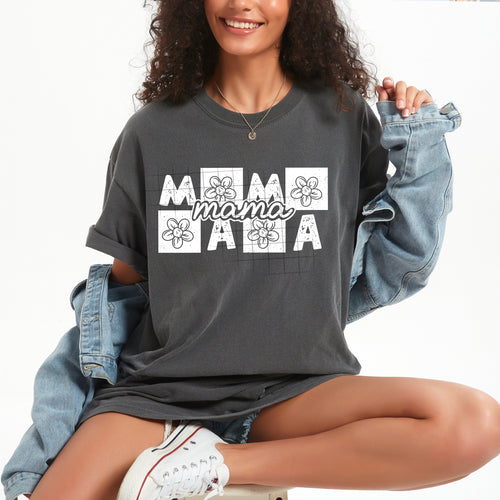 Mama Checker Single Color PNG