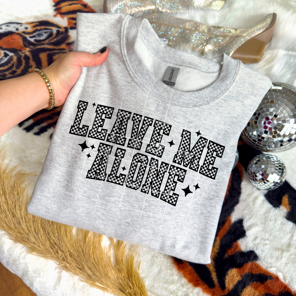 Leave Me Alone Single Color PNG
