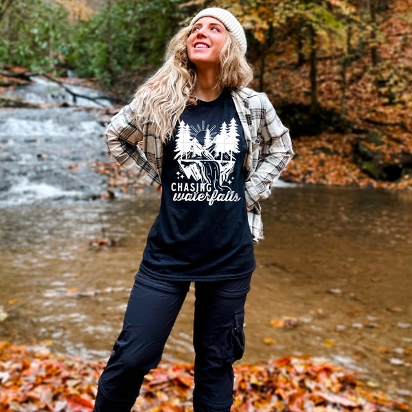 Chasing Waterfalls single color PNG
