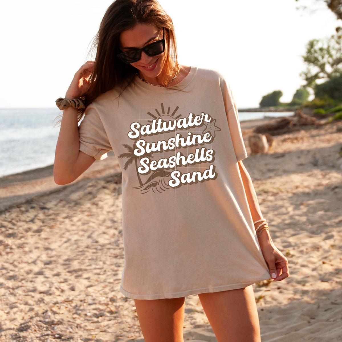 Saltwater sunshine sand shells