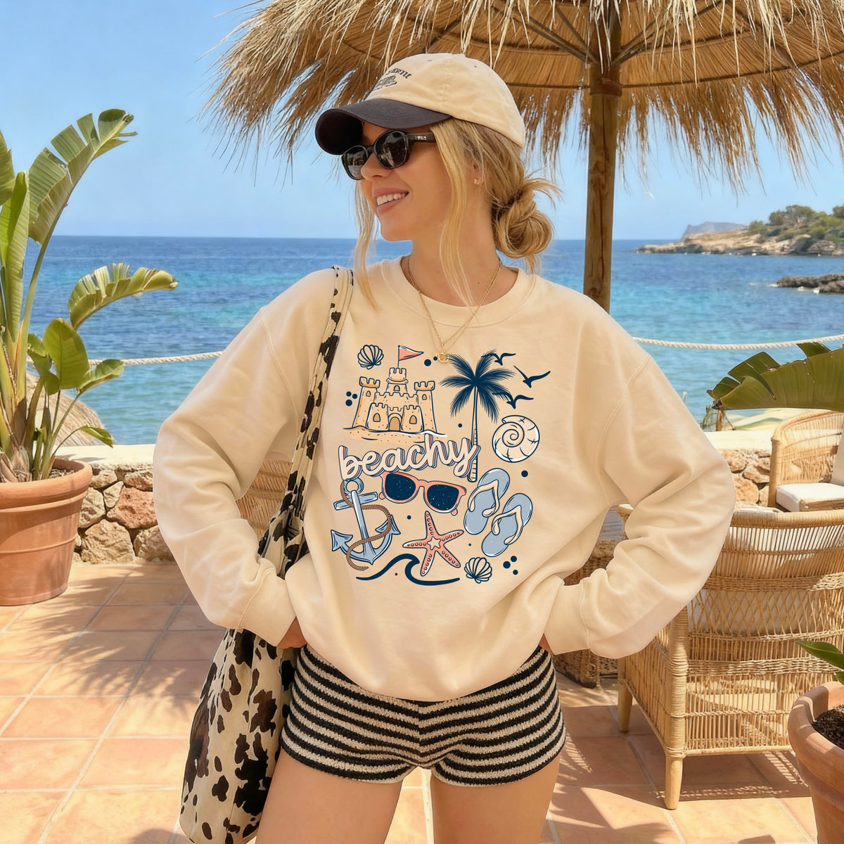 Beachy Collage PNG