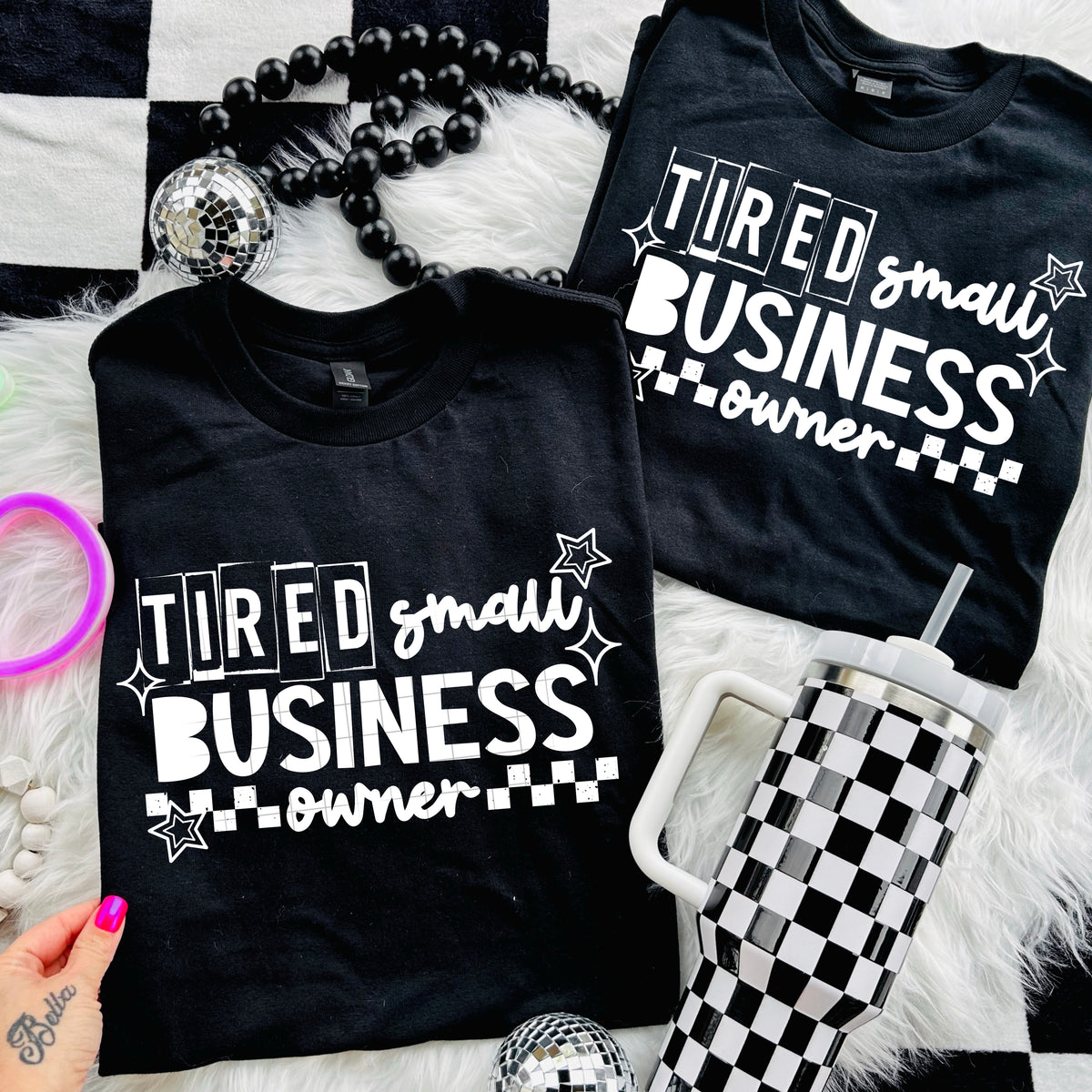 Tired Small Business single color