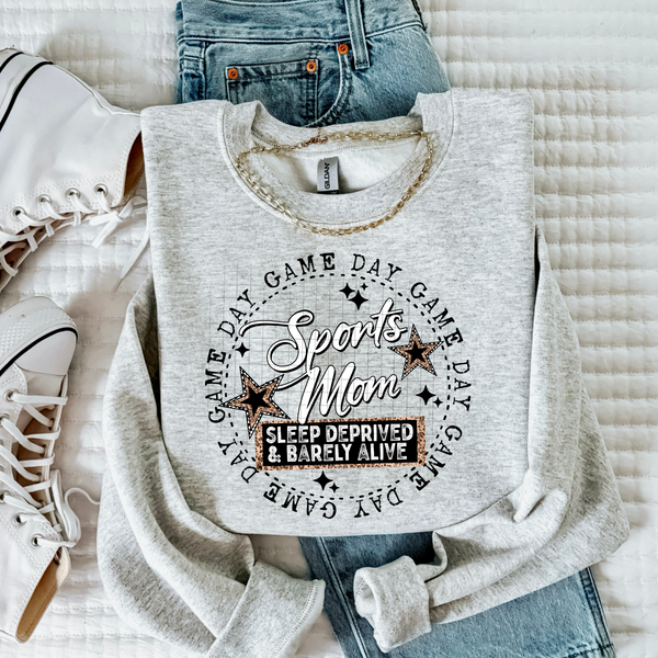 Sports Mom Circle PNG