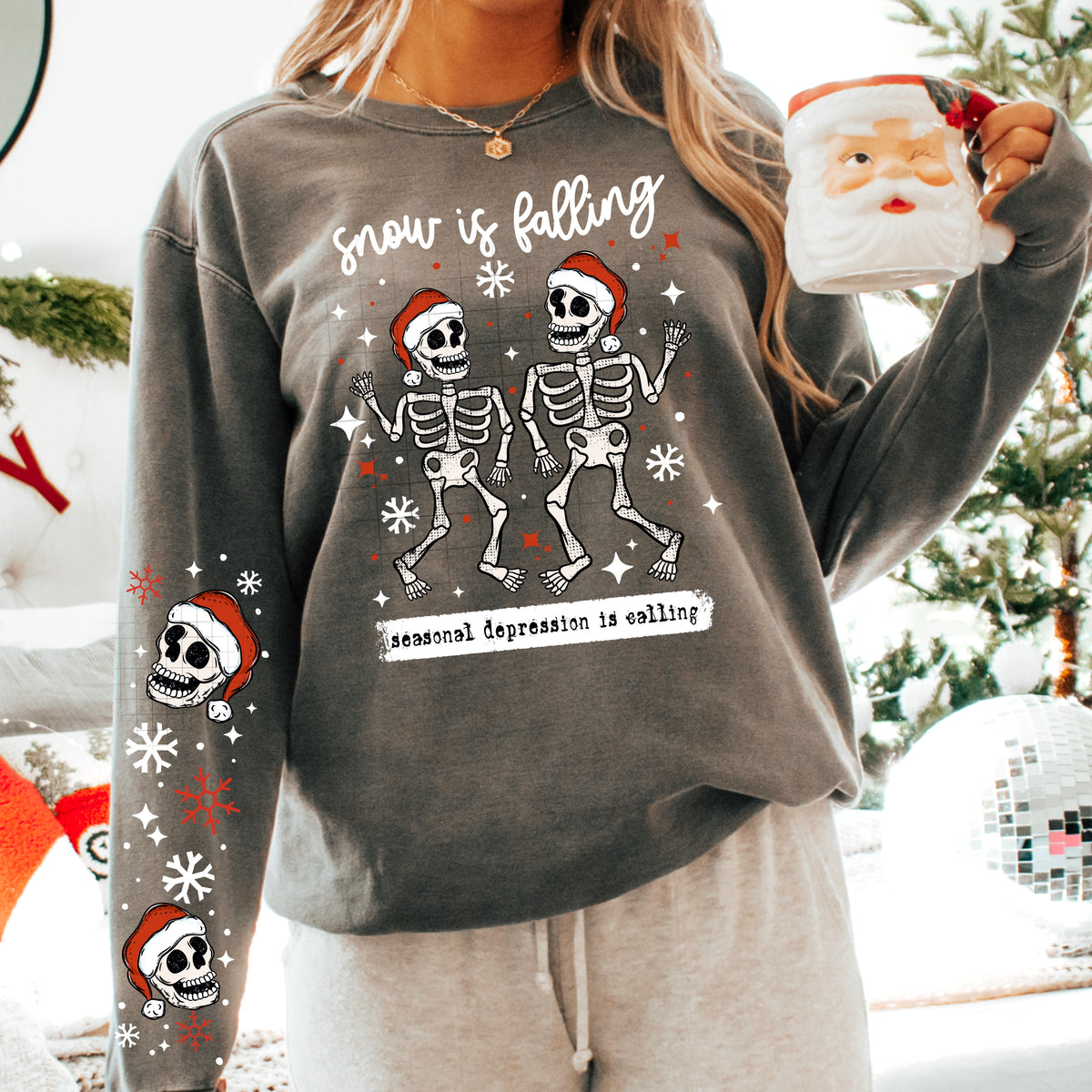 Snow is Falling Skellies w/ sleeves PNG